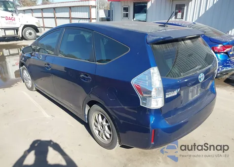 2012 Toyota Prius V Three from USA, damaged, VIN JTDZN3EU7C3024210